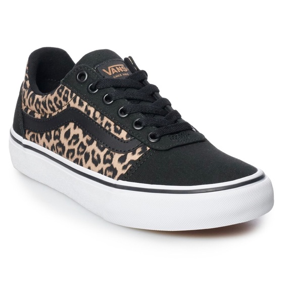 vans ward dx leopard